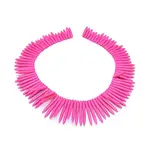 Synthetic Turquoise Graduated Spike Beads Strands