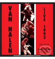 Van Halen:  Live At Selland Arena Fresno 1992 (Red/White Splatter) LP