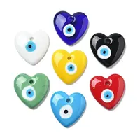 Handmade Evil Eye Lampwork Pendants