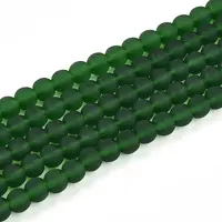 Transparent Glass Beads Strands