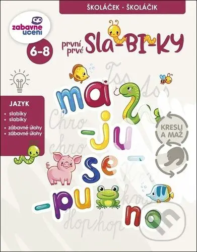 první/prvé Slabiky (školáček - školáčik) - kniha z kategorie 1. stupeň