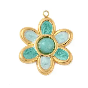 Dyed Natural White Jade Pendants