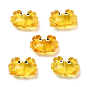 Transparent Glass Enamel Beads