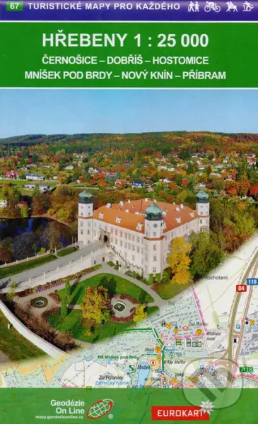 Hřebeny 1:25 000 / 67 Turistické mapy pro každého