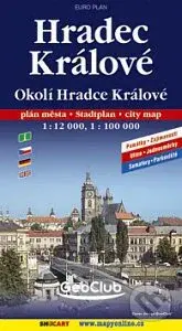 Hradec Králové mapa 1:12 000