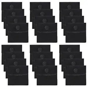 24Pcs Square Velvet Jewelry Bags
