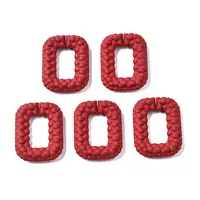 Spray Painted CCB Plastic Linking Rings