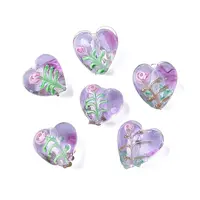 Handmade Transparent Lampwork Beads
