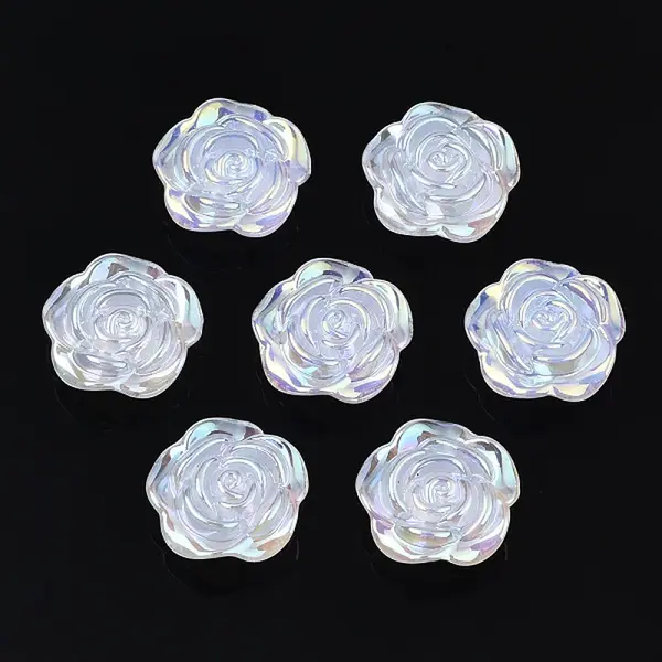 Electroplate Acrylic Cabochons