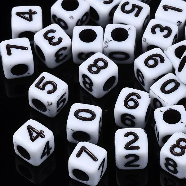 Opaque Acrylic Beads