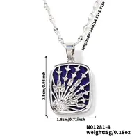 Minimalist Brass Enamel Star Pendant Dapped Chain Necklaces for Women