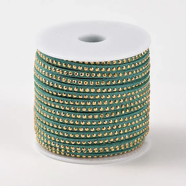Rivet Faux Suede Cord