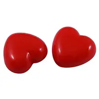 Red Heart Acrylic Beads