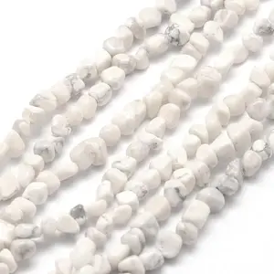 Natural Howlite Beads Strands