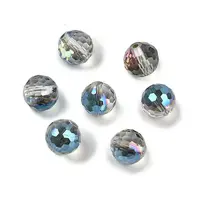 Transparent Electroplate Glass Beads