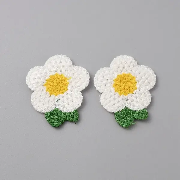 Crochet Flower Appliques