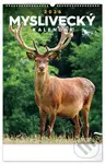 NOTIQUE Nástěnný Myslivecký kalendář 2026 (česká jména)