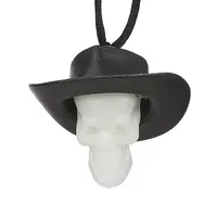 Halloween Skull Luminous Plastic Pendant Necklaces