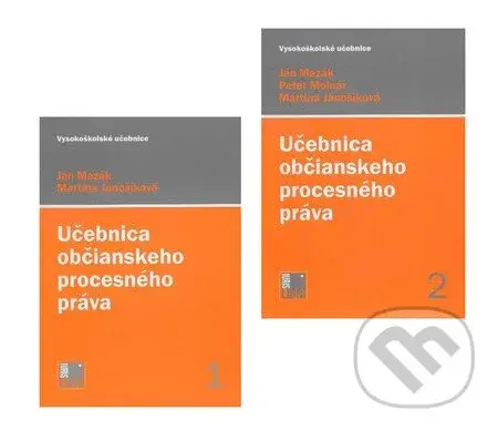 Učebnica občianskeho procesného práva 1+2…