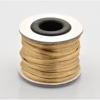 Macrame Rattail Chinese Knot Making Cords Round Nylon Braided String Threads