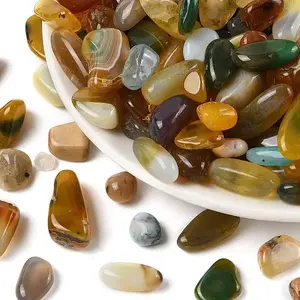 Dyed & Heated Natural Agate Beads