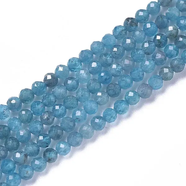 Natural Apatite Beads Strands