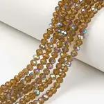 Electroplate Glass Beads Strands