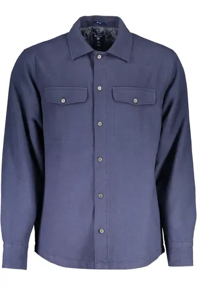 GANT MEN'S BLUE LONG SLEEVE SHIRT