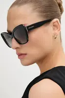 Sluneční brýle Dolce & Gabbana dámské, černá barva, 0DG4348