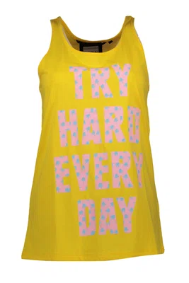 SILVIAN HEACH AMERICAN TANK TOP WOMEN YELLOW