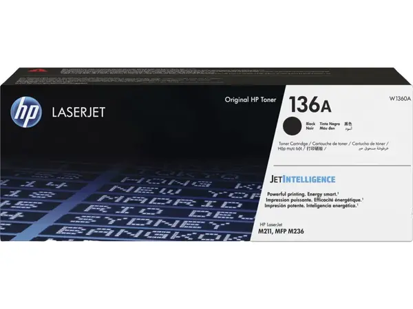 HP 136A W1360A černý (black) originální toner