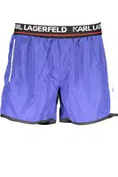 KARL LAGERFELD BEACHWEAR SWIMSUIT BOTTOM MEN BLUE