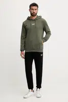 Bavlněná tepláková souprava EA7 Emporio Armani tmavomodrá barva, PJVRZ.8NPV64