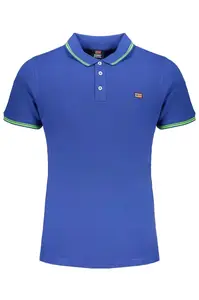 Modré pánské polo triko