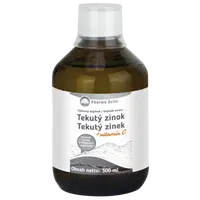 PHARMA ACTIV Tekutý zinek + vitamín C 300 ml