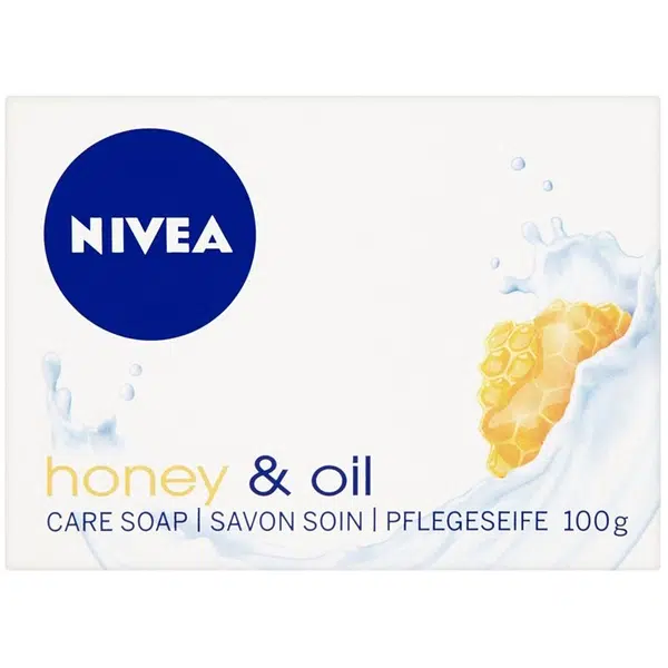 NIVEA Honey & Oil tuhé mydlo 100 g