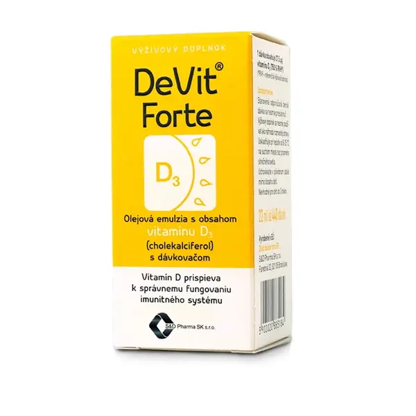 DEVIT Forte kvapky 22 ml