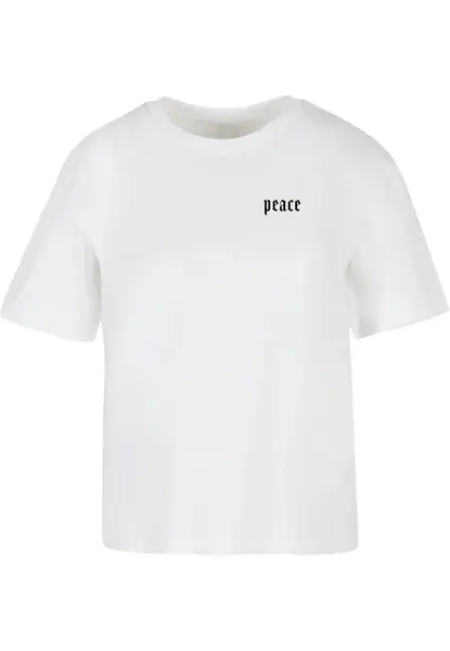 Women's T-shirt Peace Hand white