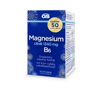 GS Magnesium citrát 1340mg+B6 tbl. 50+50 darček