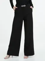 Black women's wide trousers ORSAY - Women's