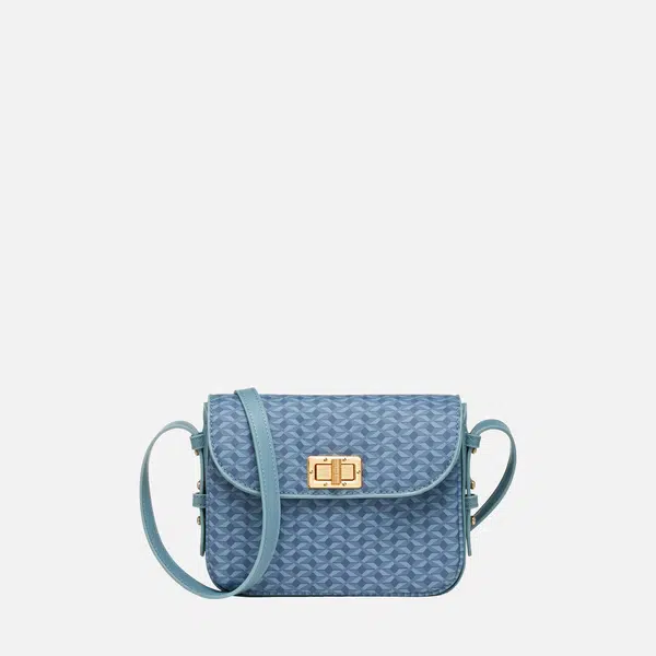 Blue women's handbag Geox Kleopy - Women's