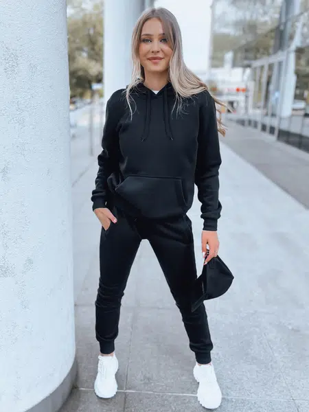 Dámsky teplákový súprav DRESSLILY čierny Dstreet