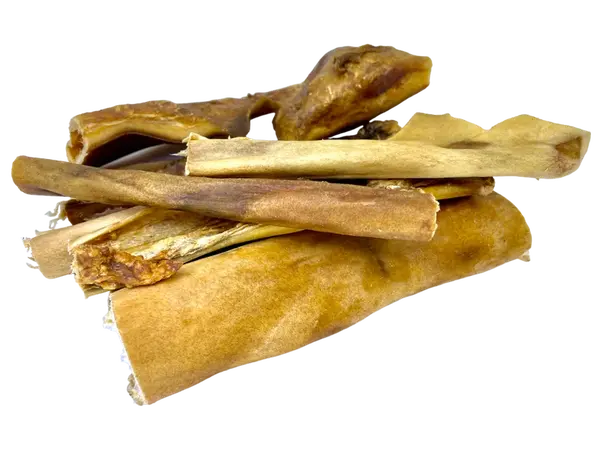 LK Baits Pet Hovězí Kůže Řezaná 200g