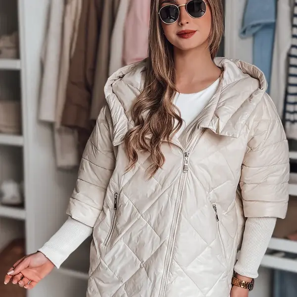 Dámska prešívaná prechodná bunda PUFFILOF