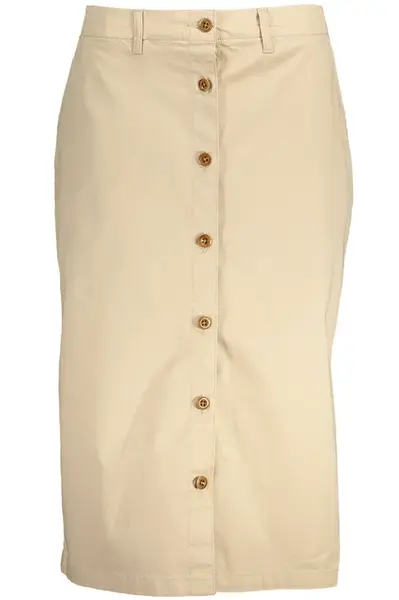 Dámska béžová puzdrová sukňa GANT