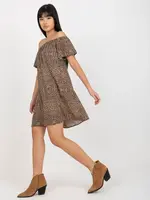 Dress-D73771R30145J-brown