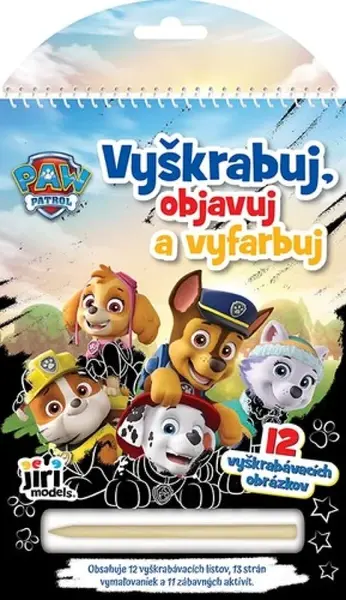 Vyškrabuj, objavuj, vyfarbuj Labková patrola