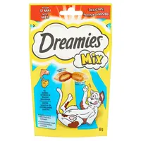 Dreamies Mix pamlsky pro kočky s lososem a sýrem 60 g