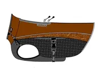 Rogz Sportskin športový kabát - hnedý 36