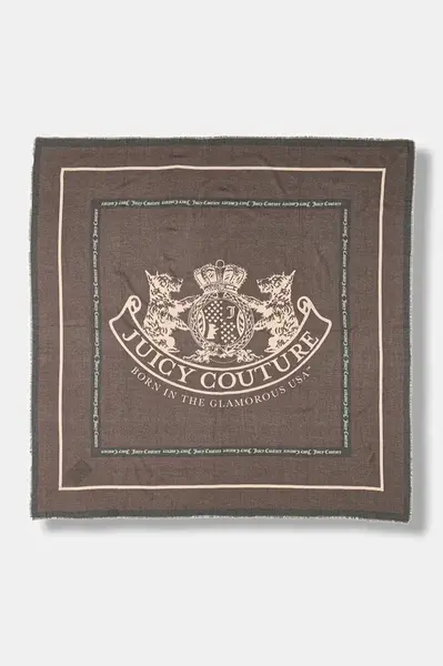 Šátek Juicy Couture Pashmina dámský, hnědá barva, AIJFO8612WPO